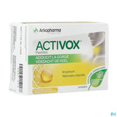 Activox Adouccissant Gorge Miel Citron Past 24